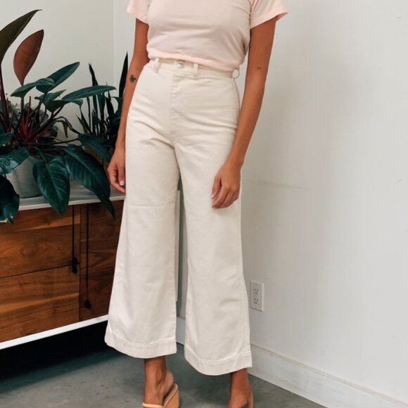 Shaina Mote Utility Pant – Natural - Picture 1 of 7